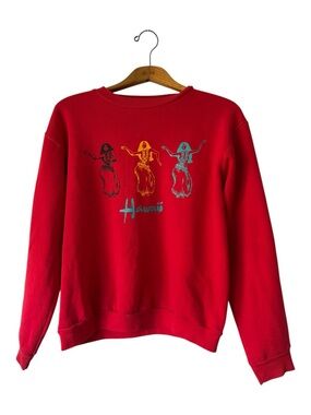 Vintage Hawaii Graphic Crewneck Sweatshirt